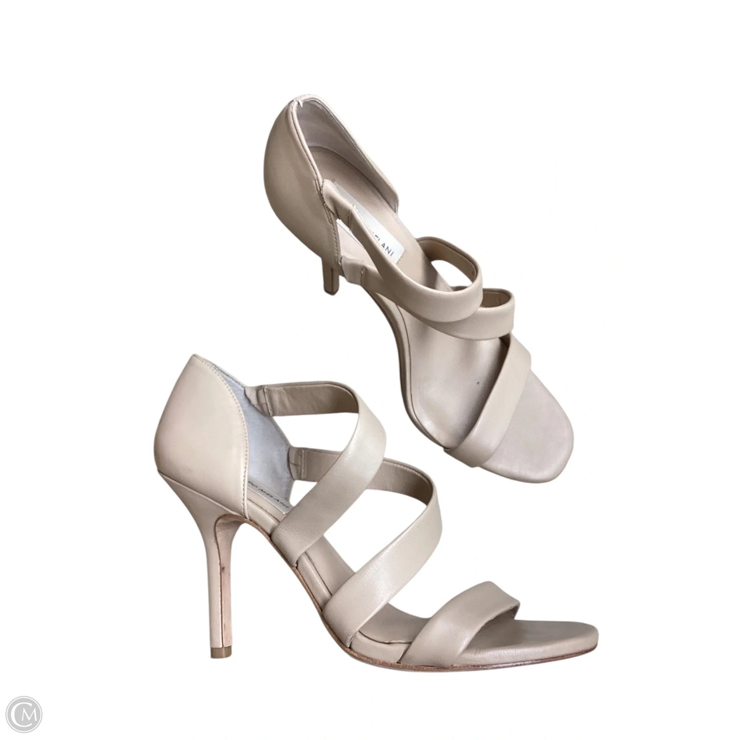 Sandals Heels Stiletto By Antonio Melani In Tan, Size: 8