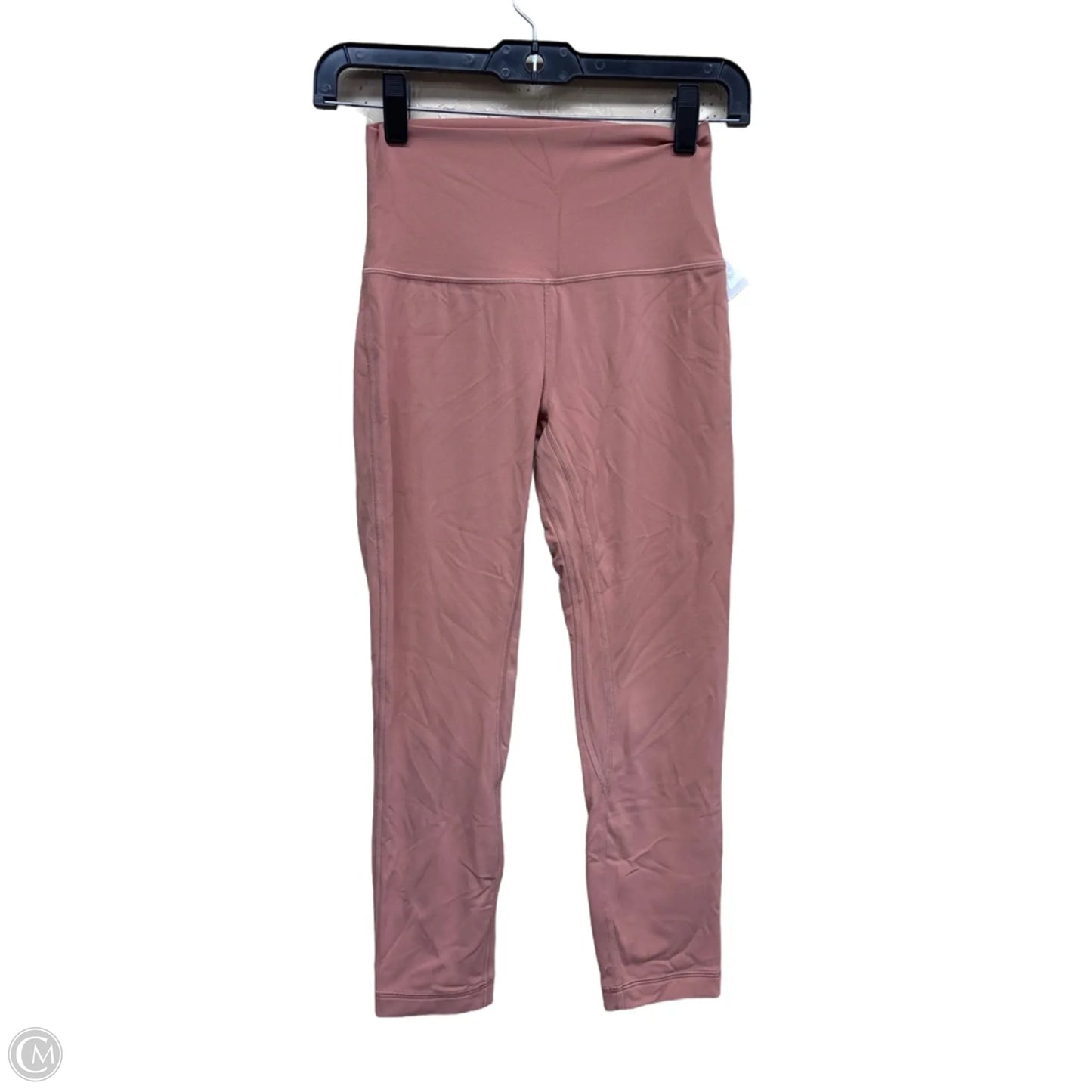 Athletic Leggings By Lululemon In Peach, Size: 4