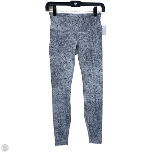 Athletic Leggings By Lululemon In Grey, Size: 4