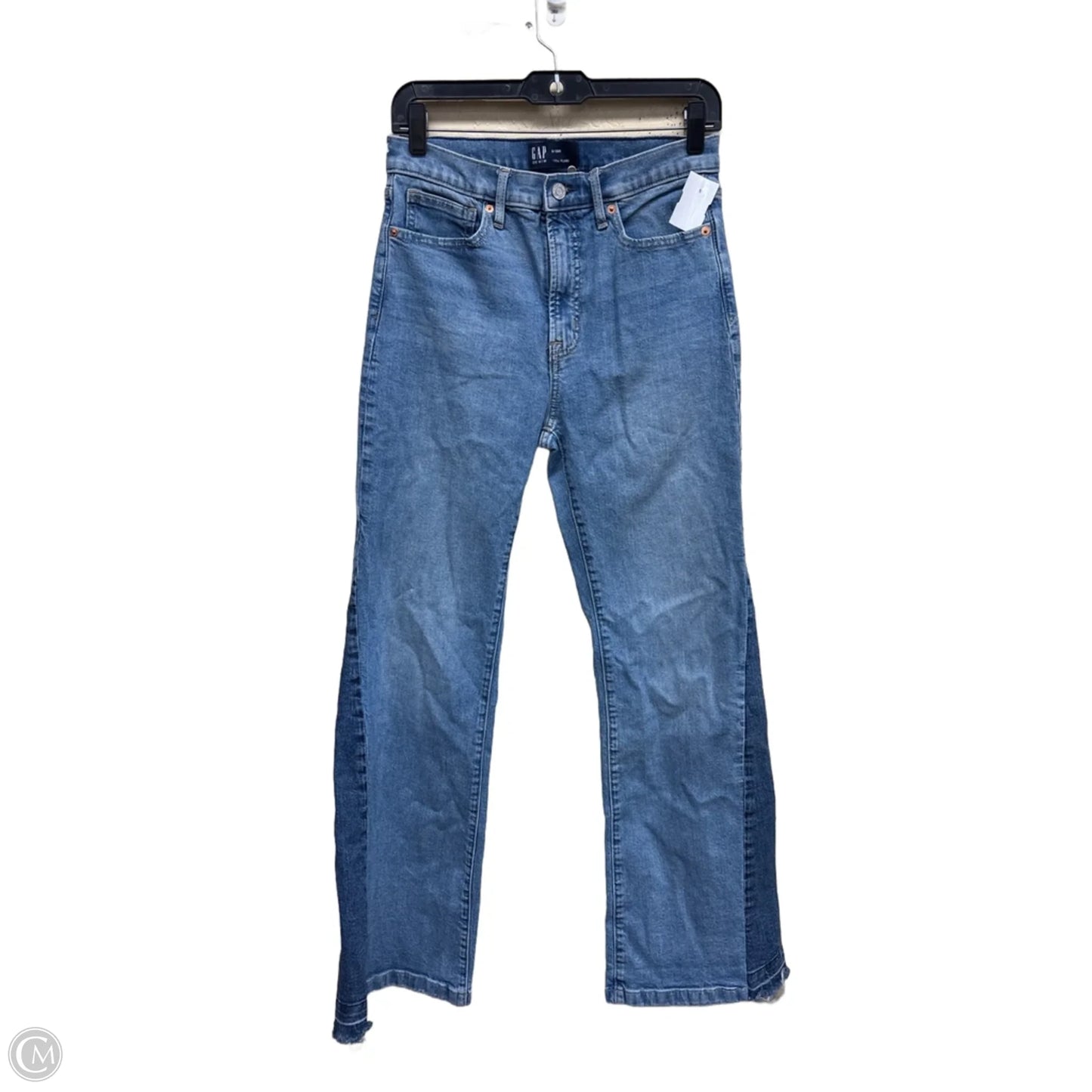 Jeans Flared By Gap In Blue Denim, Size: 6