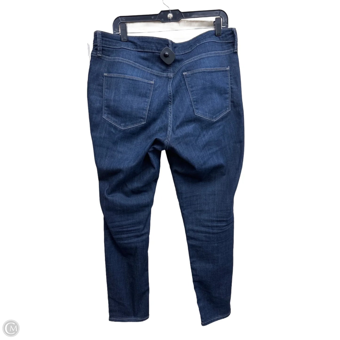 Jeans Skinny By Universal Thread In Blue Denim, Size: 16