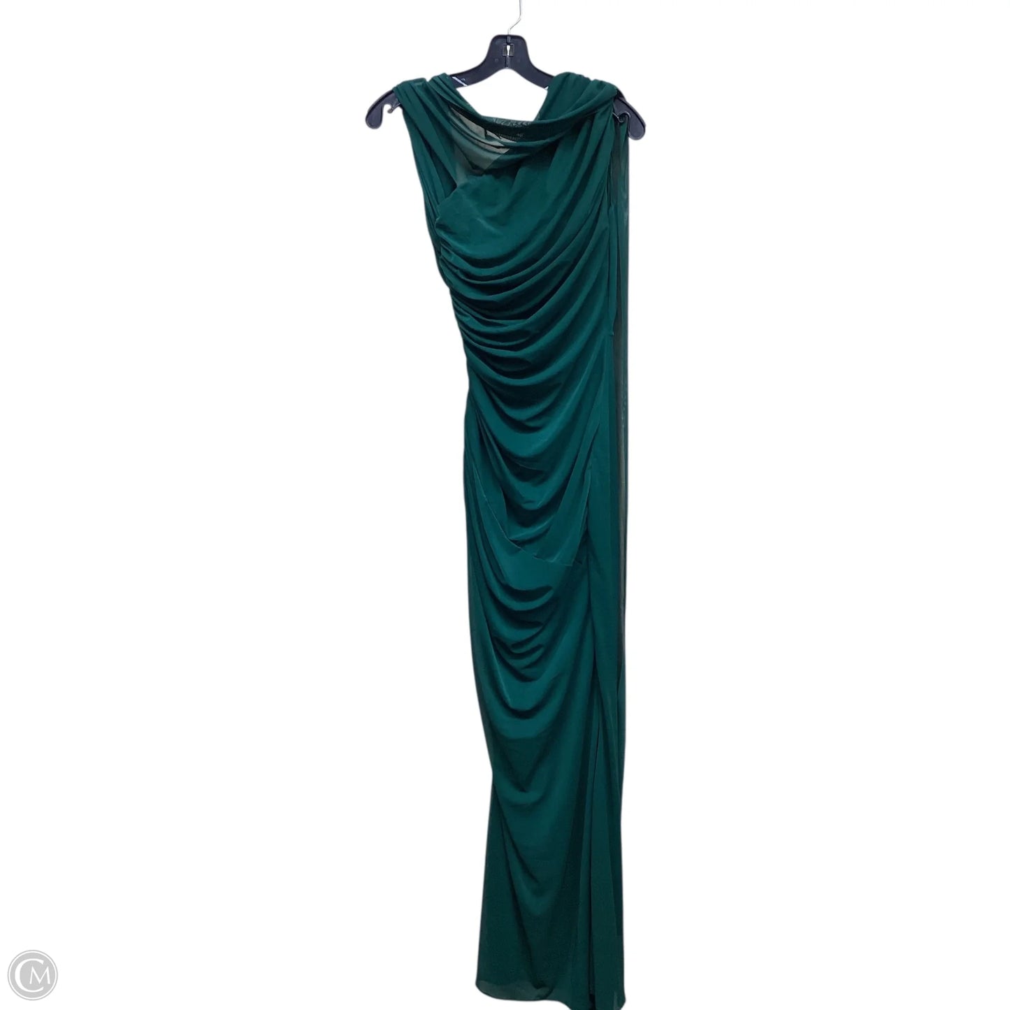 Dress Party Long By Clothes Mentor In Green, Size: S