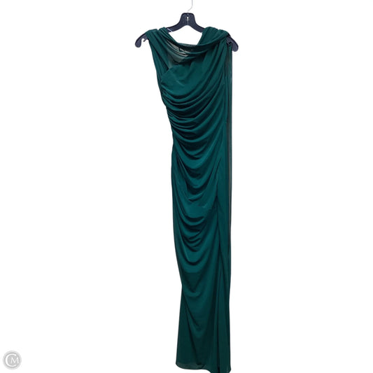 Dress Party Long By Clothes Mentor In Green, Size: S