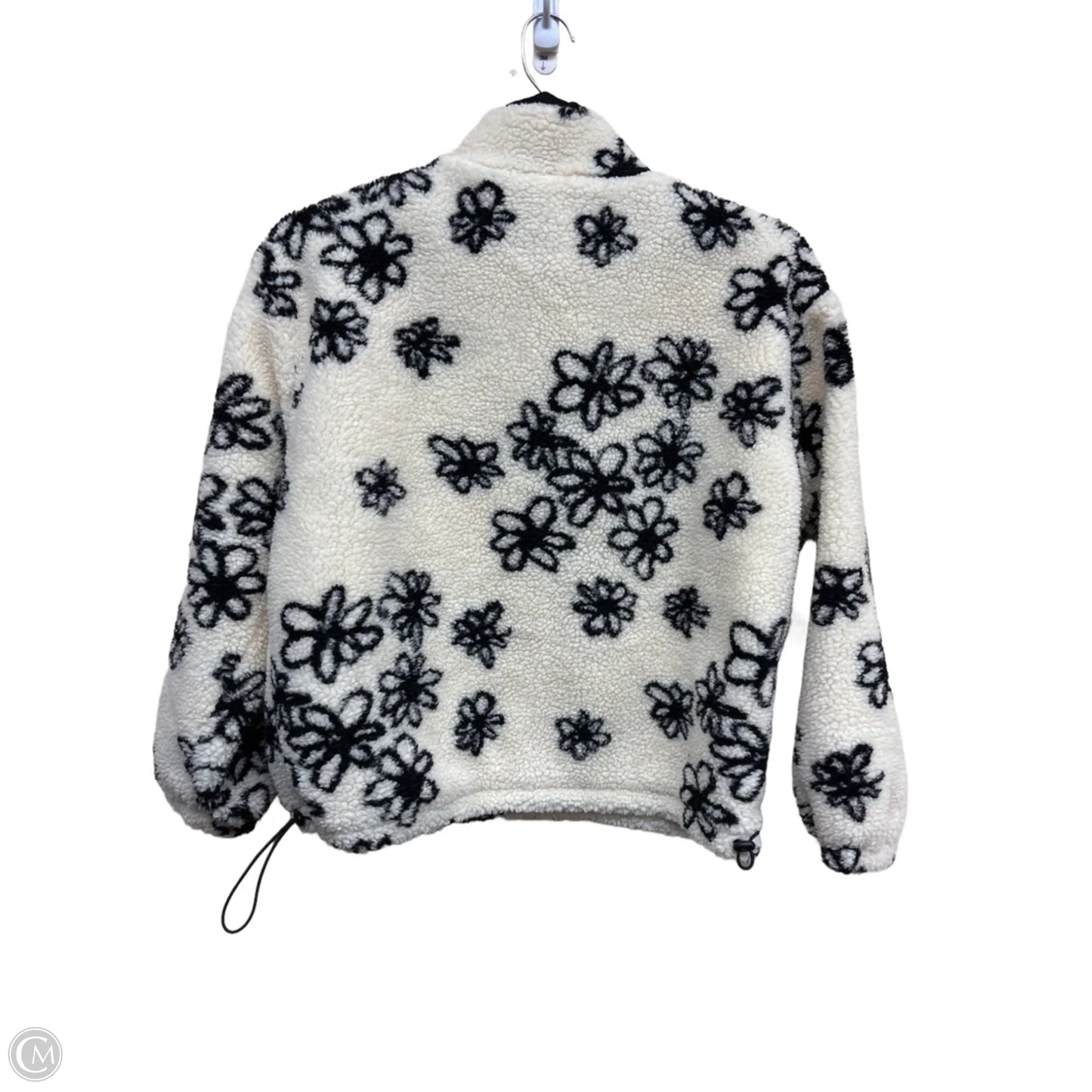 Jacket Faux Fur & Sherpa By Clothes Mentor In Floral Print, Size: S