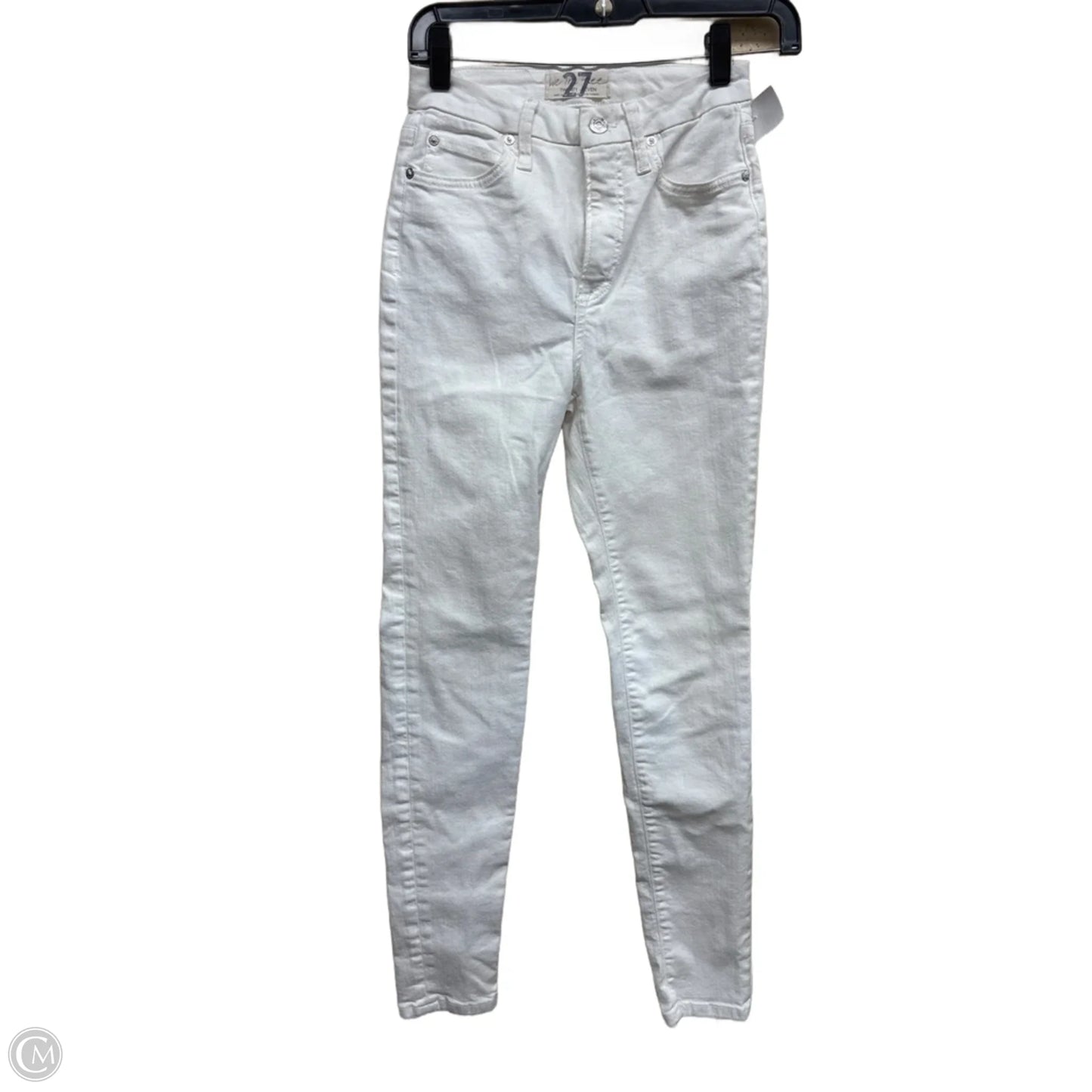 Jeans Skinny By We The Free In White Denim, Size: 4