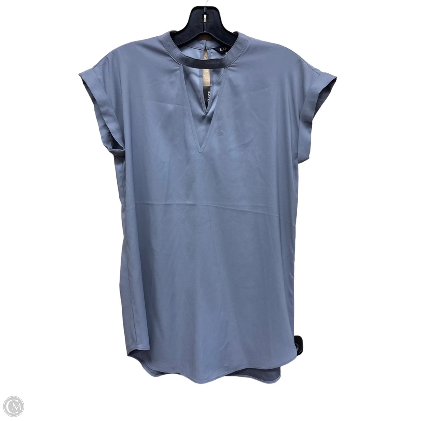 Top Short Sleeve By Express In Blue, Size: S