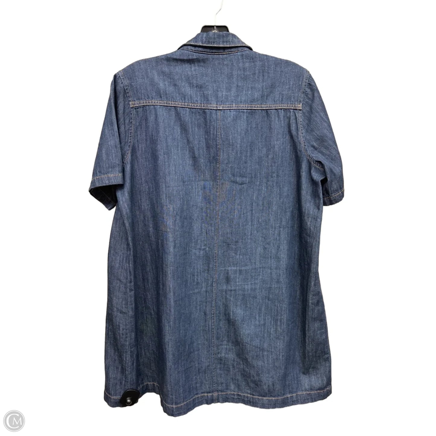 Dress Casual Short By Life In Progress In Blue Denim, Size: M