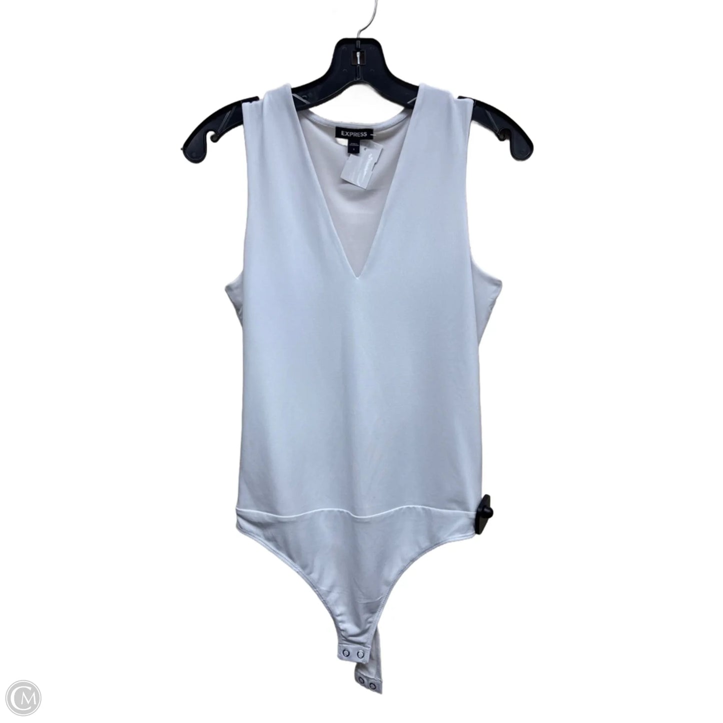 Bodysuit By Express In White, Size: S