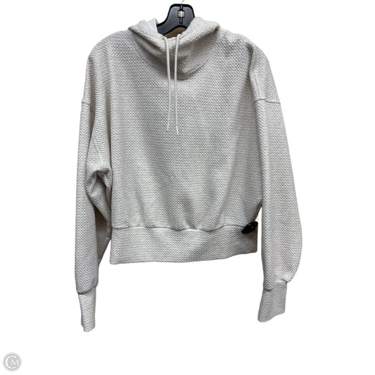 Sweatshirt Hoodie By Old Navy In Beige, Size: M