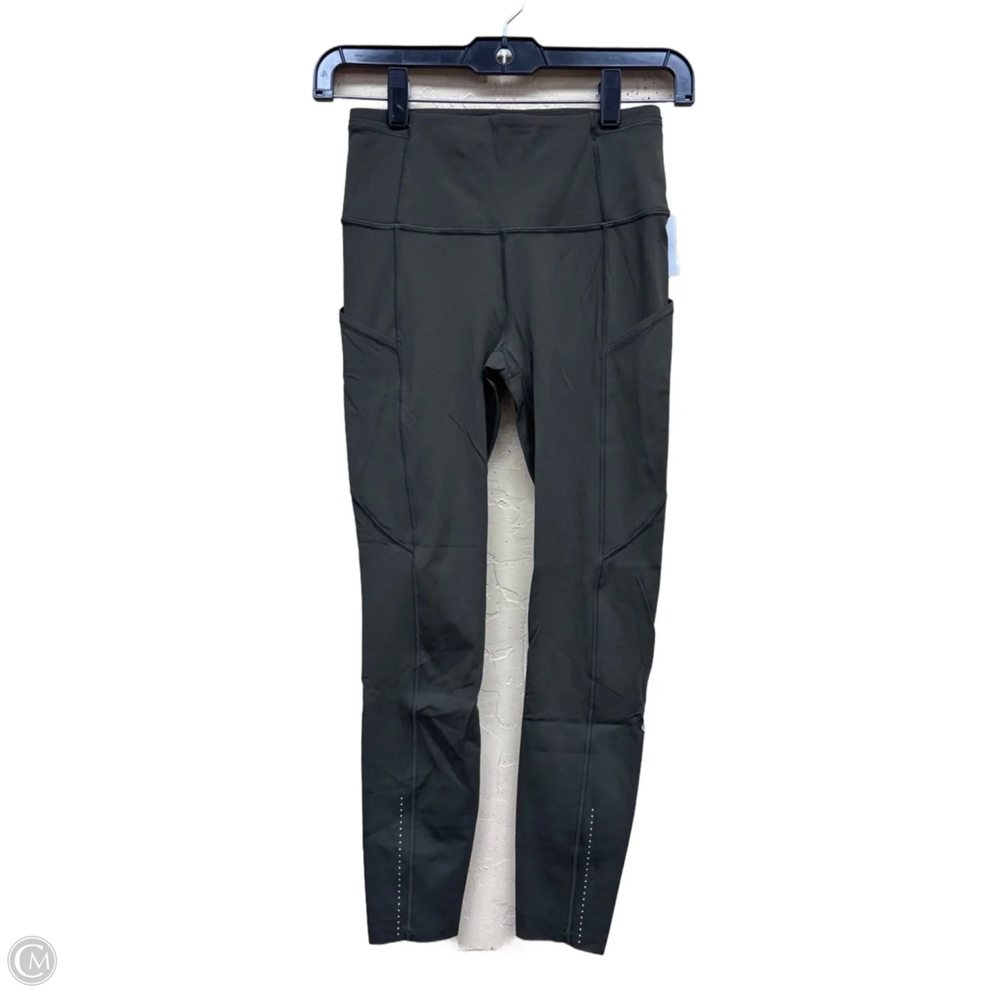 Athletic Leggings By Lululemon In Green, Size: 4