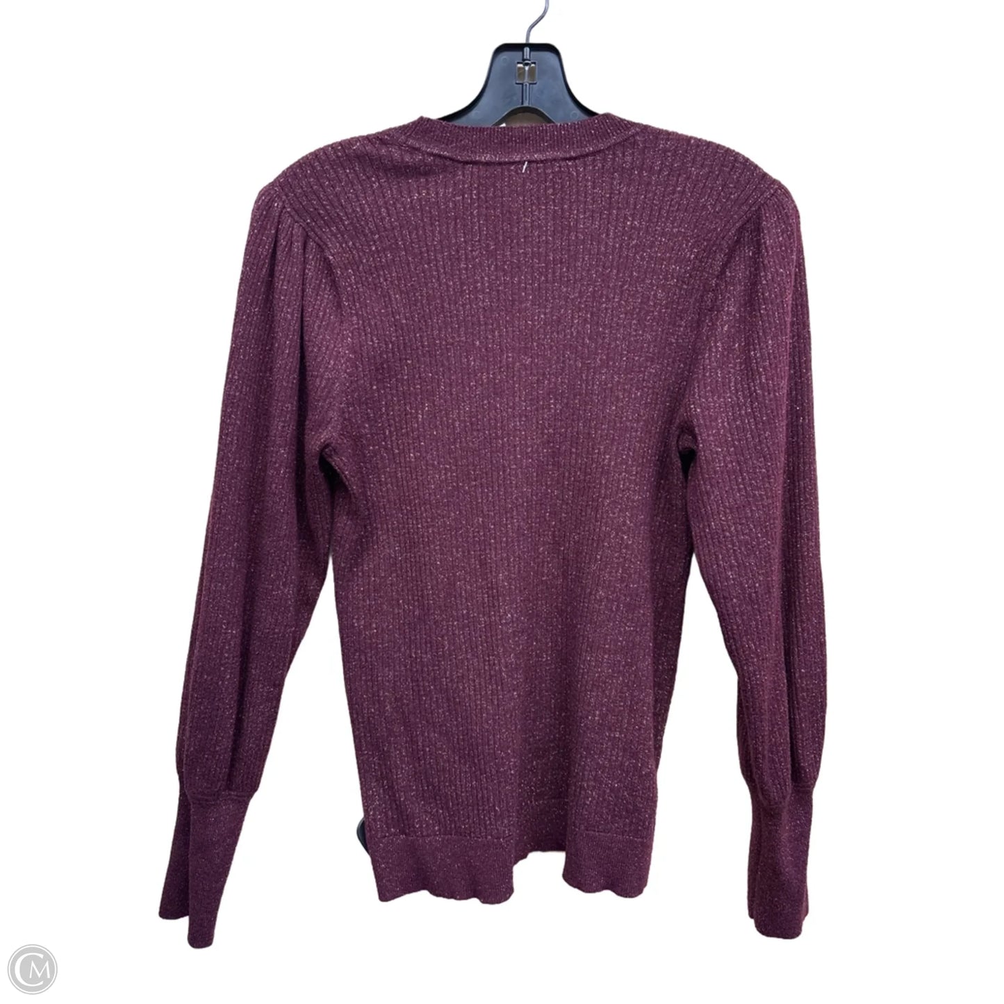 Sweater By Loft In Maroon, Size: M