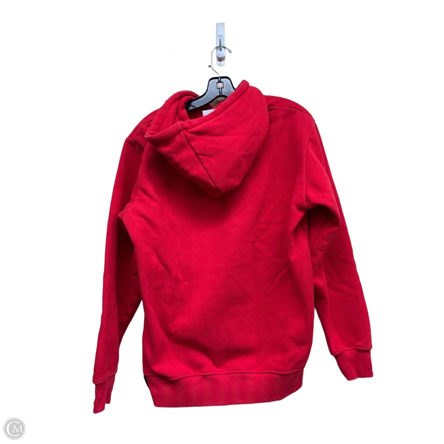 Sweatshirt Hoodie By Clothes Mentor In Red, Size: L
