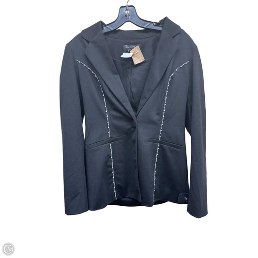 Blazer By Clothes Mentor In Black, Size: 4