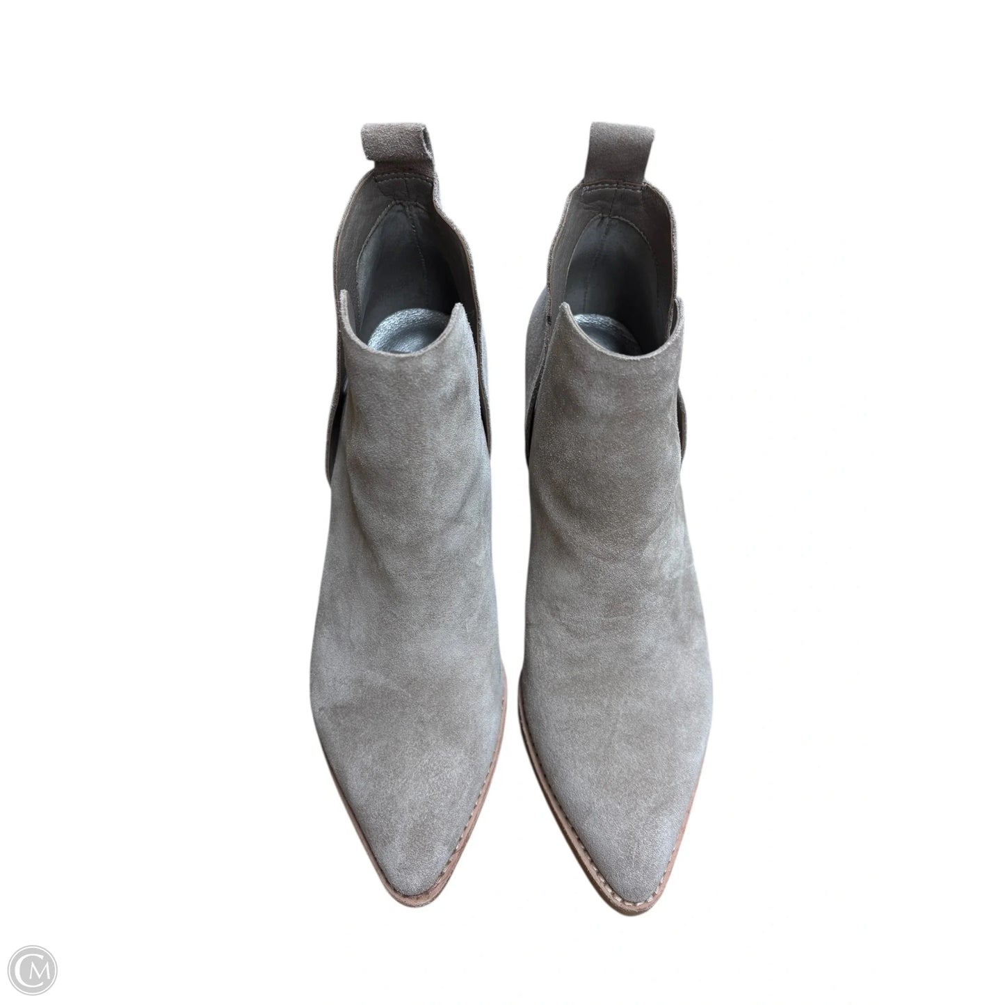 Boots Ankle Heels By Dolce Vita In Grey, Size: 8