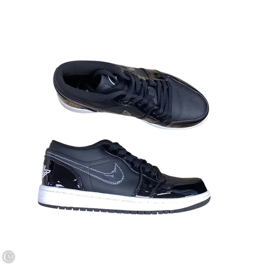 Shoes Luxury Designer By Jordan In Black, Size: 9