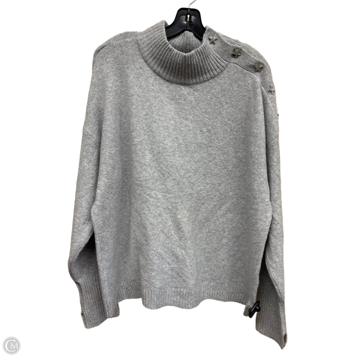 Sweater By Inc In Grey, Size: Xl