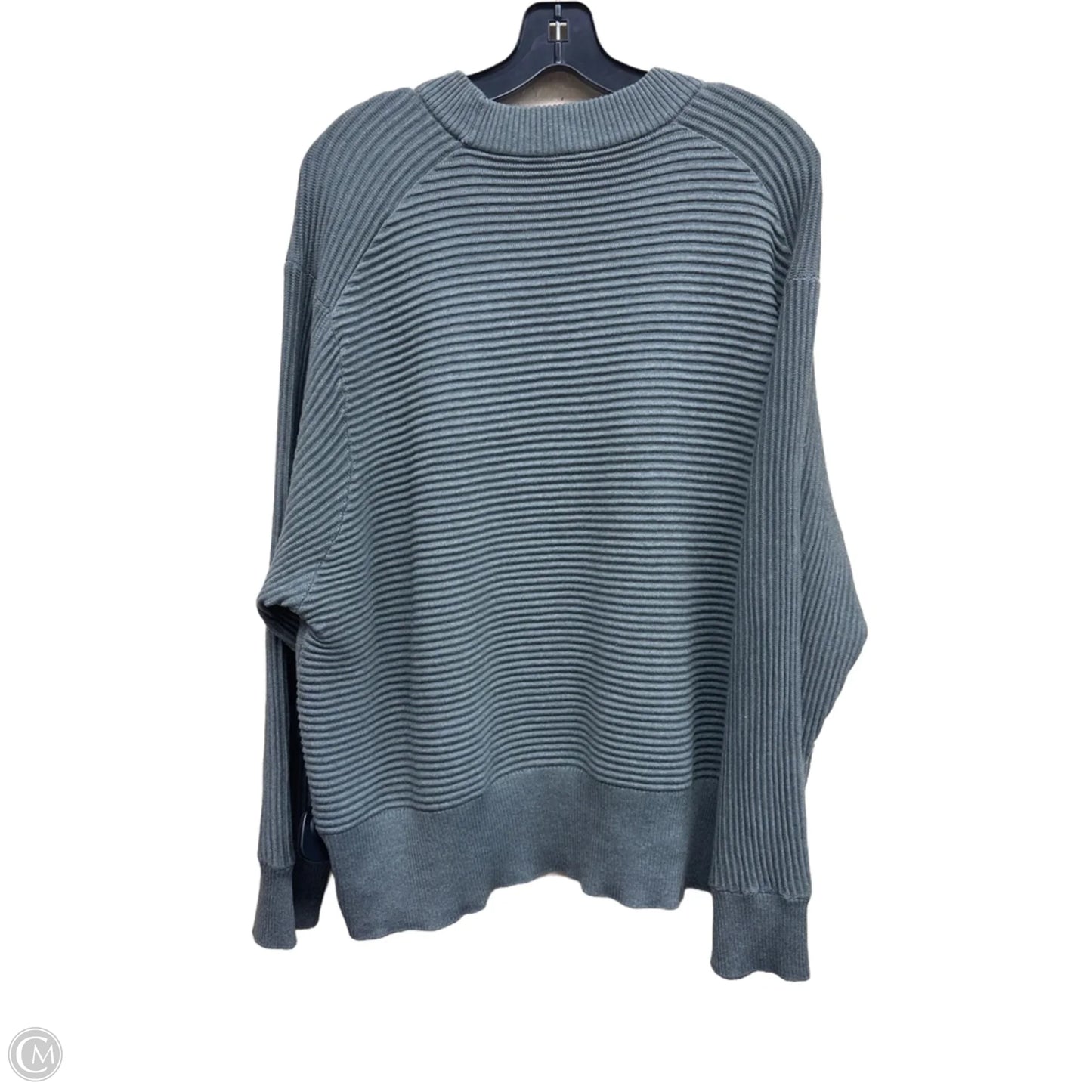 Athletic Sweatshirt Collar By Flx In Grey, Size: Xxl