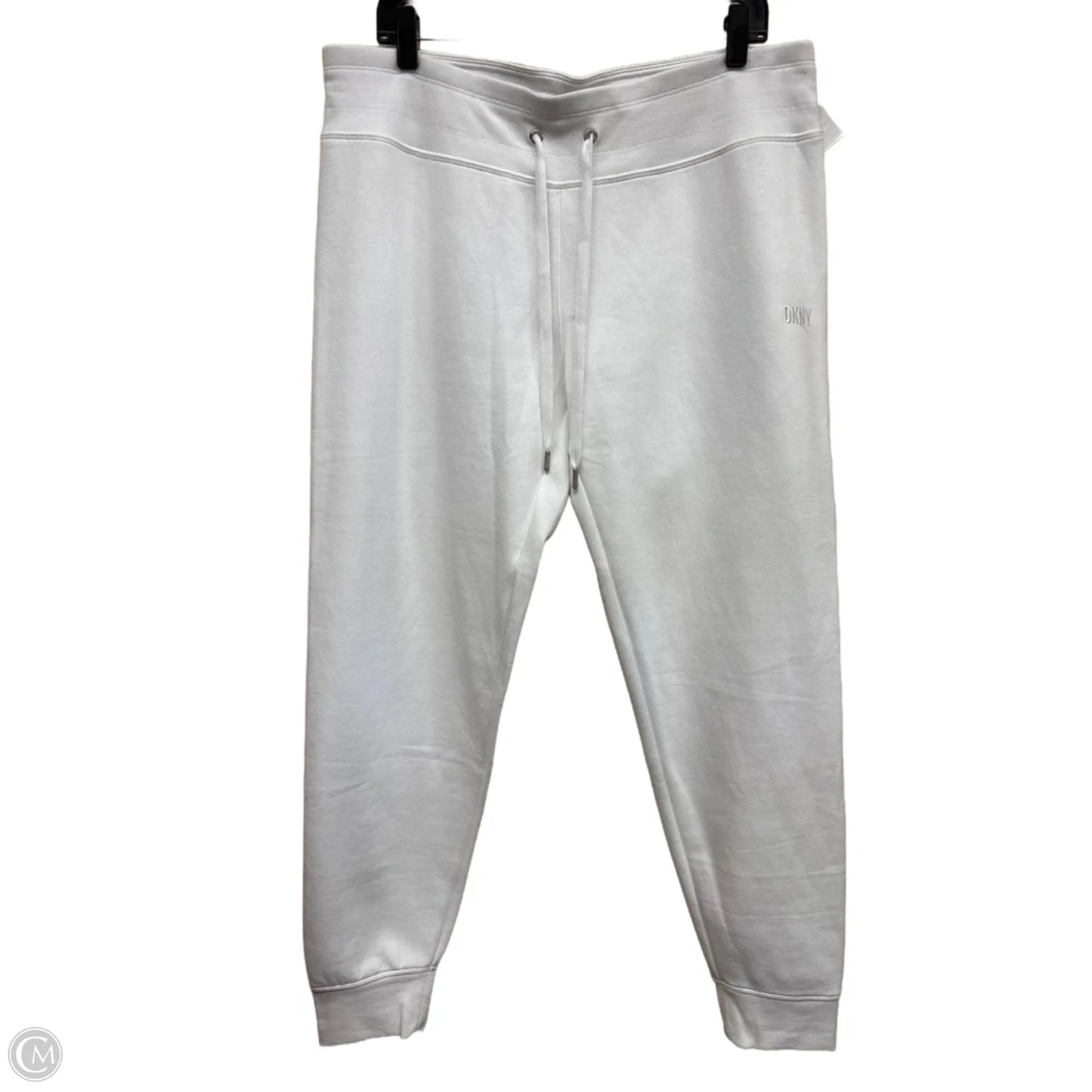 Pants Lounge By Dkny In White, Size: L