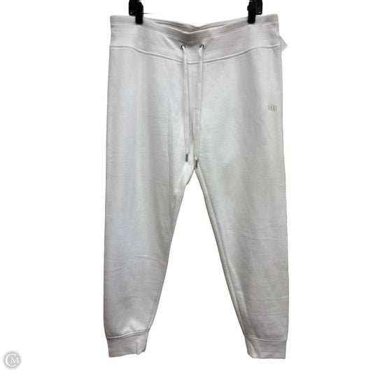 Pants Lounge By Dkny In White, Size: L