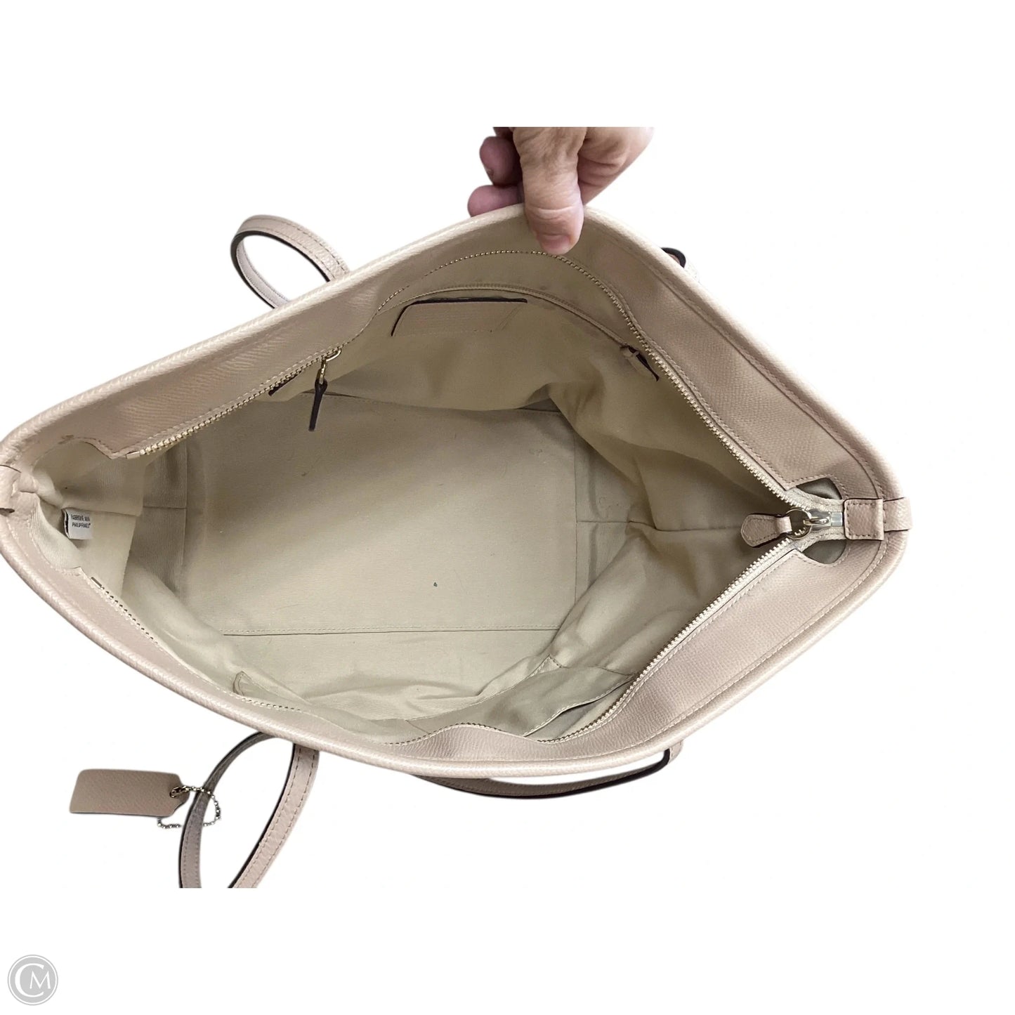 Handbag Designer By Coach, Size: Large