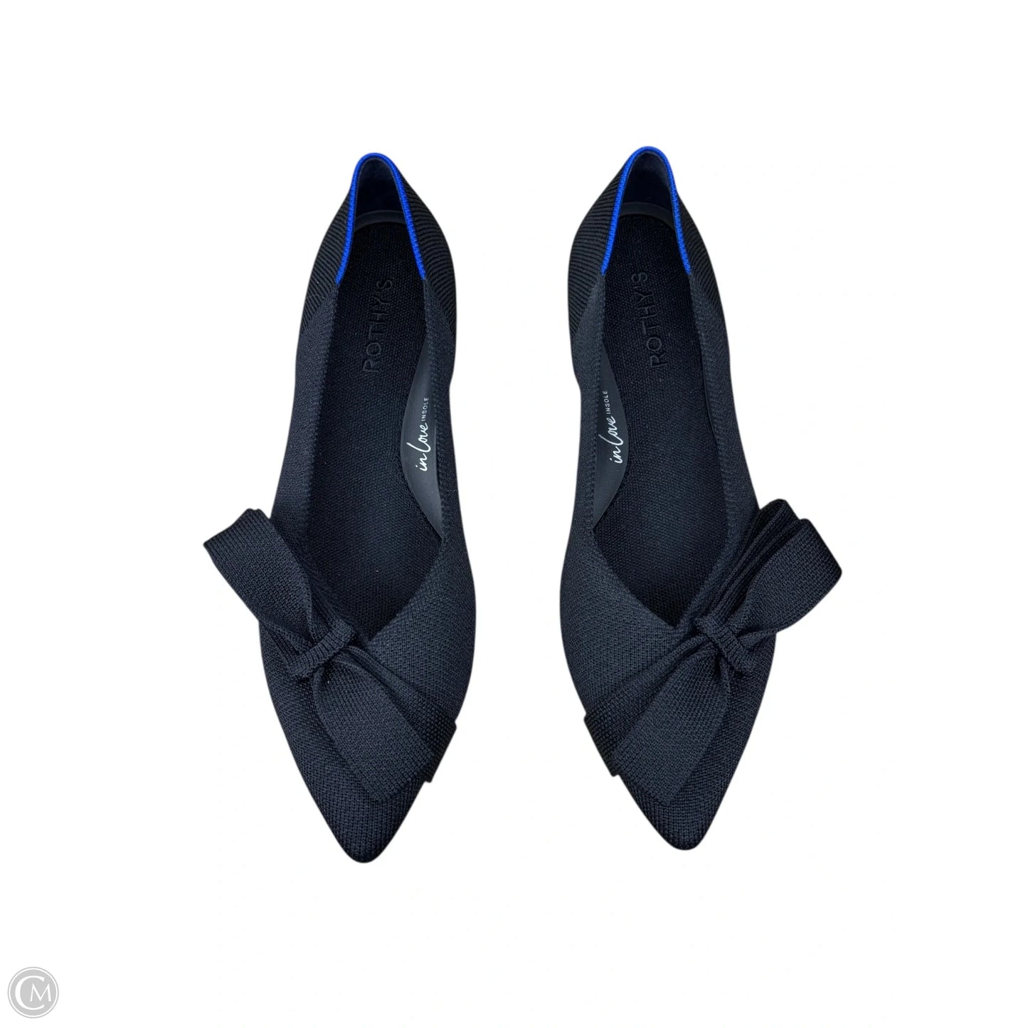 Shoes Flats By Rothys In Black, Size: 10.5