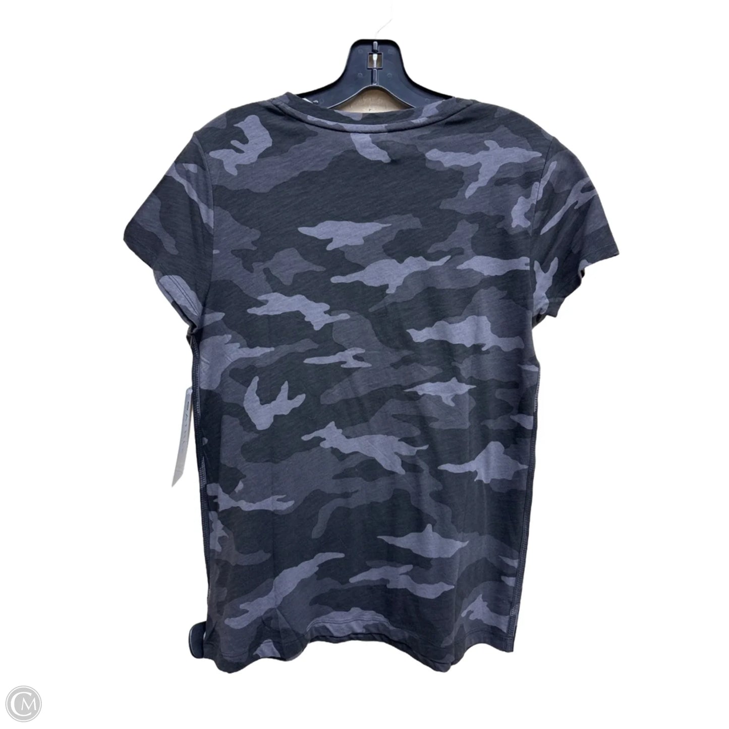Athletic Top Short Sleeve By Athleta In Camouflage Print, Size: M