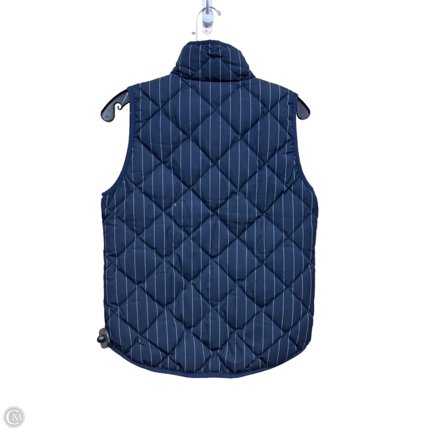 Vest Puffer & Quilted By J. Crew In Striped Pattern, Size: Xs