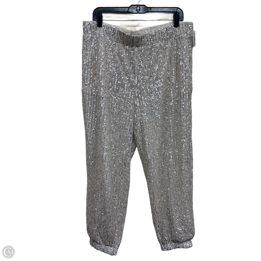 Pants Other By Loft In Silver, Size: L