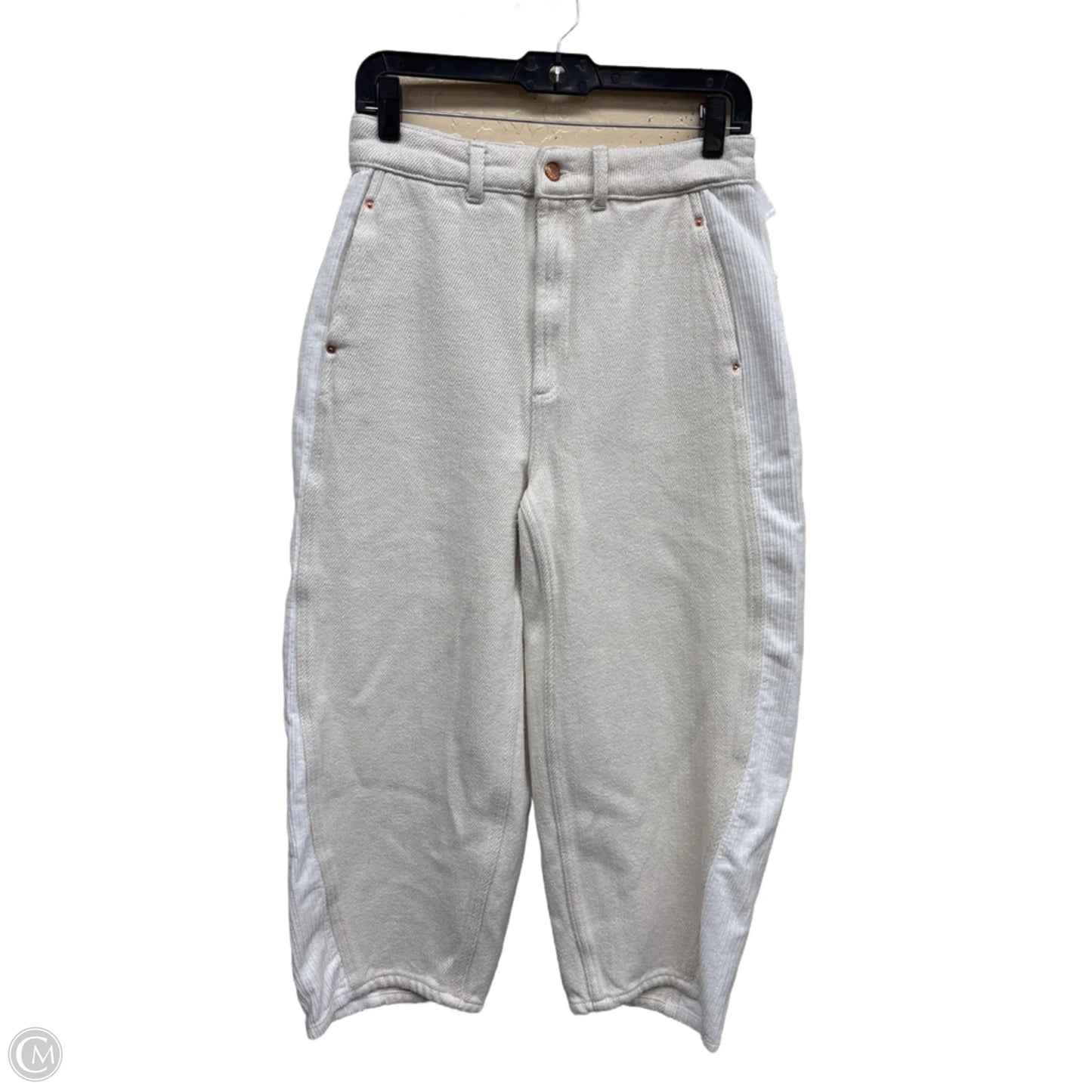 Pants Corduroy By Top Shop In Tan & White, Size: 6