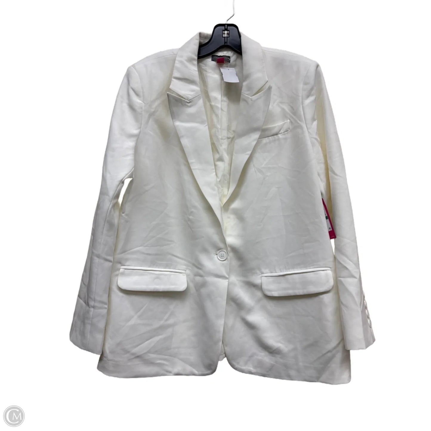 Blazer By Vince Camuto In Cream, Size: L