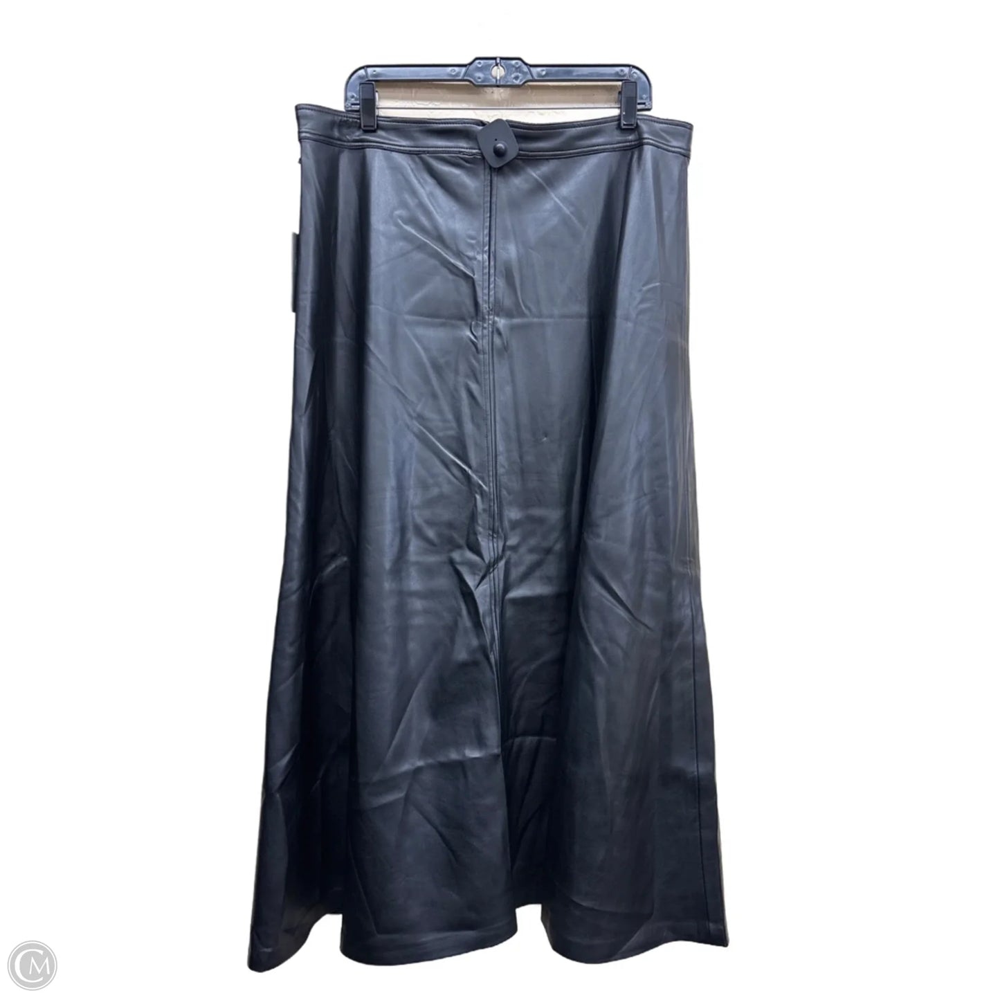 Skirt Maxi By Vince Camuto In Black, Size: Xl