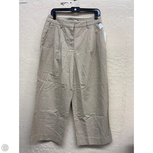Pants Wide Leg By Lucky Brand In Tan, Size: 8