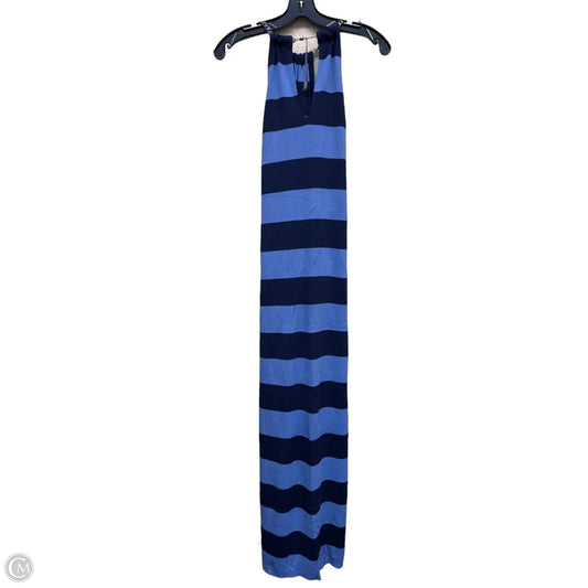 Dress Casual Maxi By Lauren By Ralph Lauren In Striped Pattern, Size: Xl