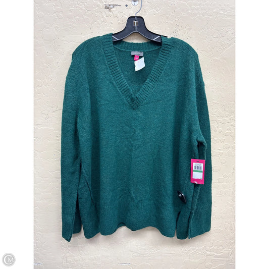 Sweater By Vince Camuto In Green, Size: L