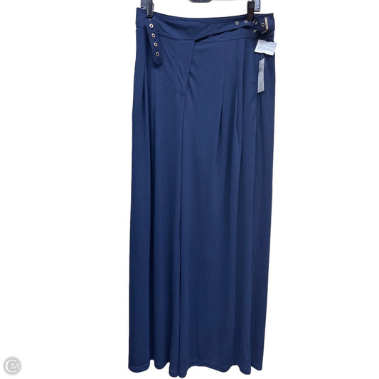 Pants Wide Leg By Lauren By Ralph Lauren In Navy, Size: 12