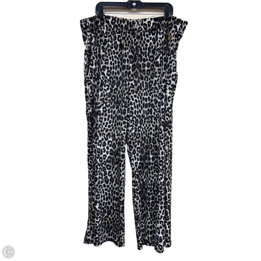 Pants Lounge By Michael By Michael Kors In Animal Print, Size: 3x