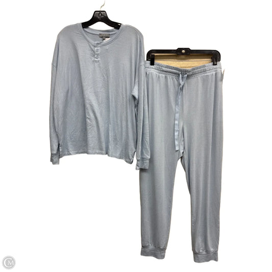 Pajamas 2pc By Loft In Blue, Size: Xl