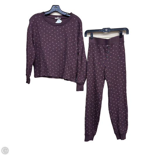 Pajamas 2pc By Madewell In Floral Print, Size: Xs