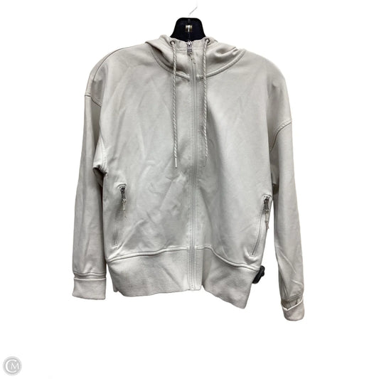 Sweatshirt Hoodie By Old Navy In Tan, Size: S