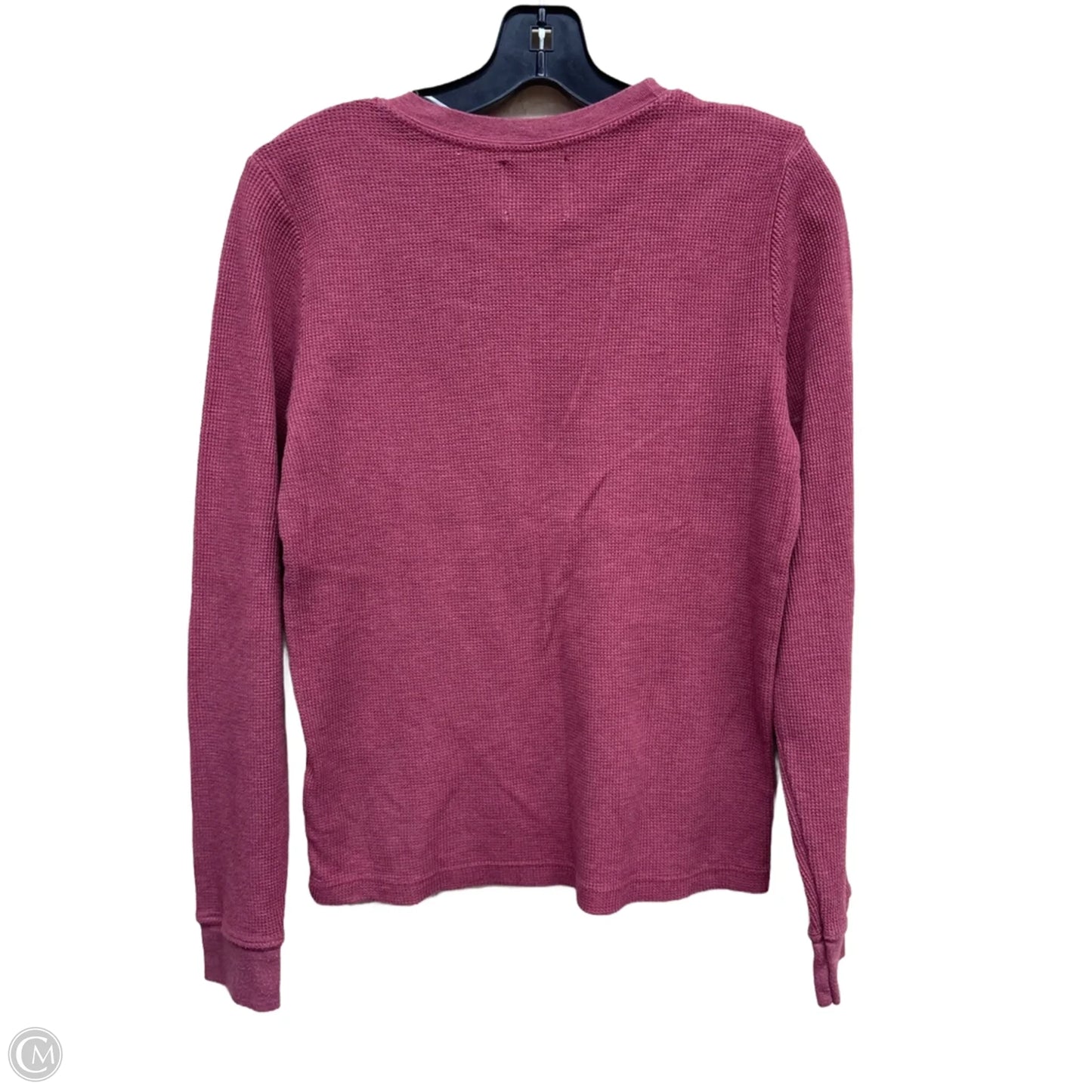 Top Long Sleeve By Anthropologie In Red, Size: S