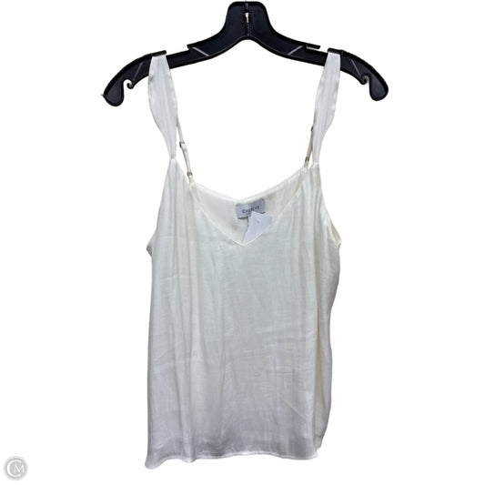 Top Sleeveless By Evereve In White, Size: M