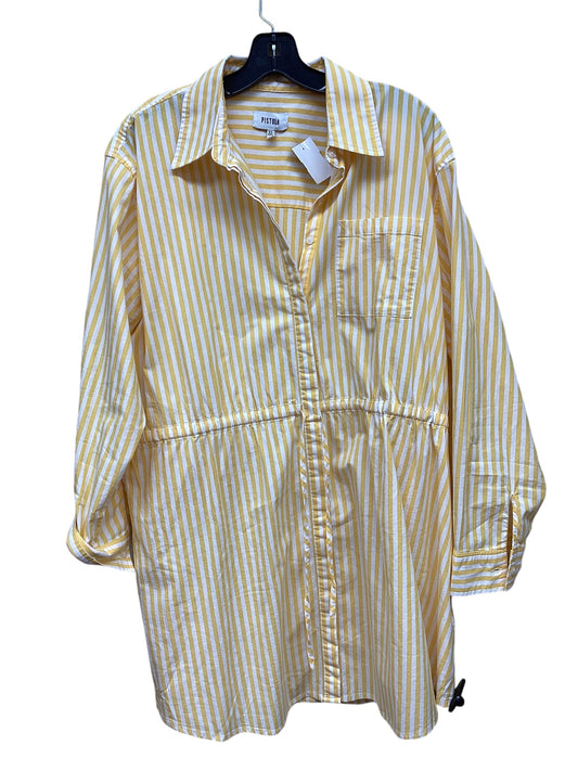 Dress Casual Short By Pistola In Yellow, Size: Xs