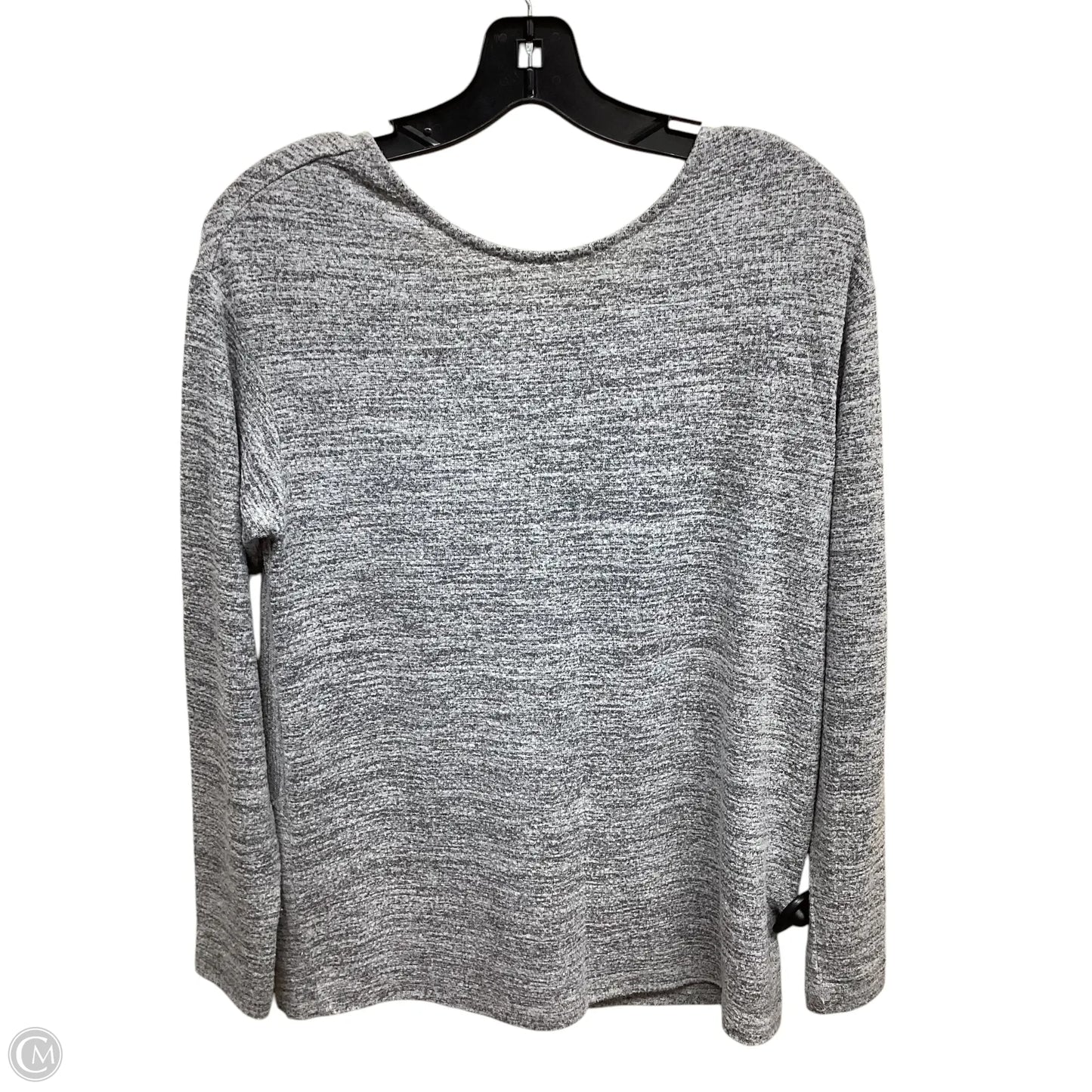 Top Long Sleeve By Banana Republic In Grey, Size: S