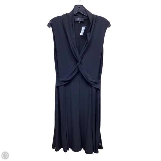 Dress Casual Midi By Clothes Mentor In Black, Size: M
