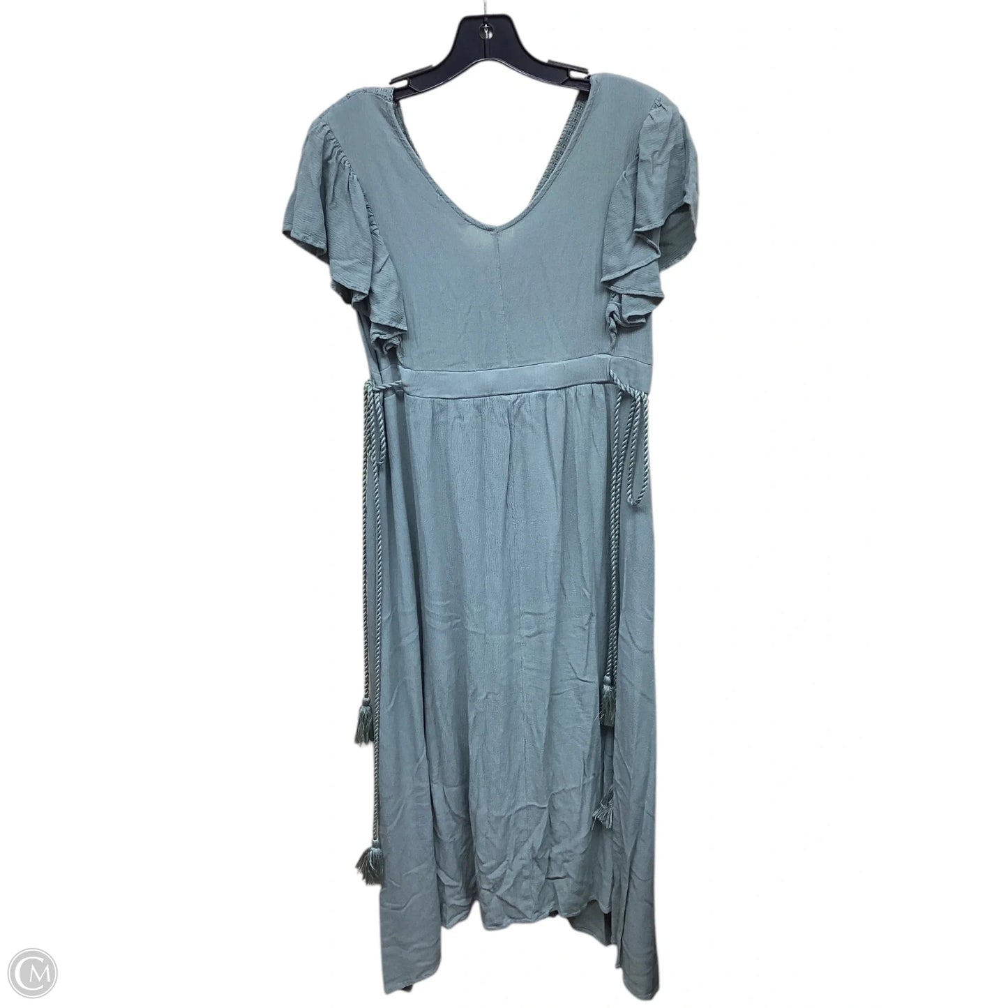 Dress Casual Maxi By Clothes Mentor In Green, Size: M