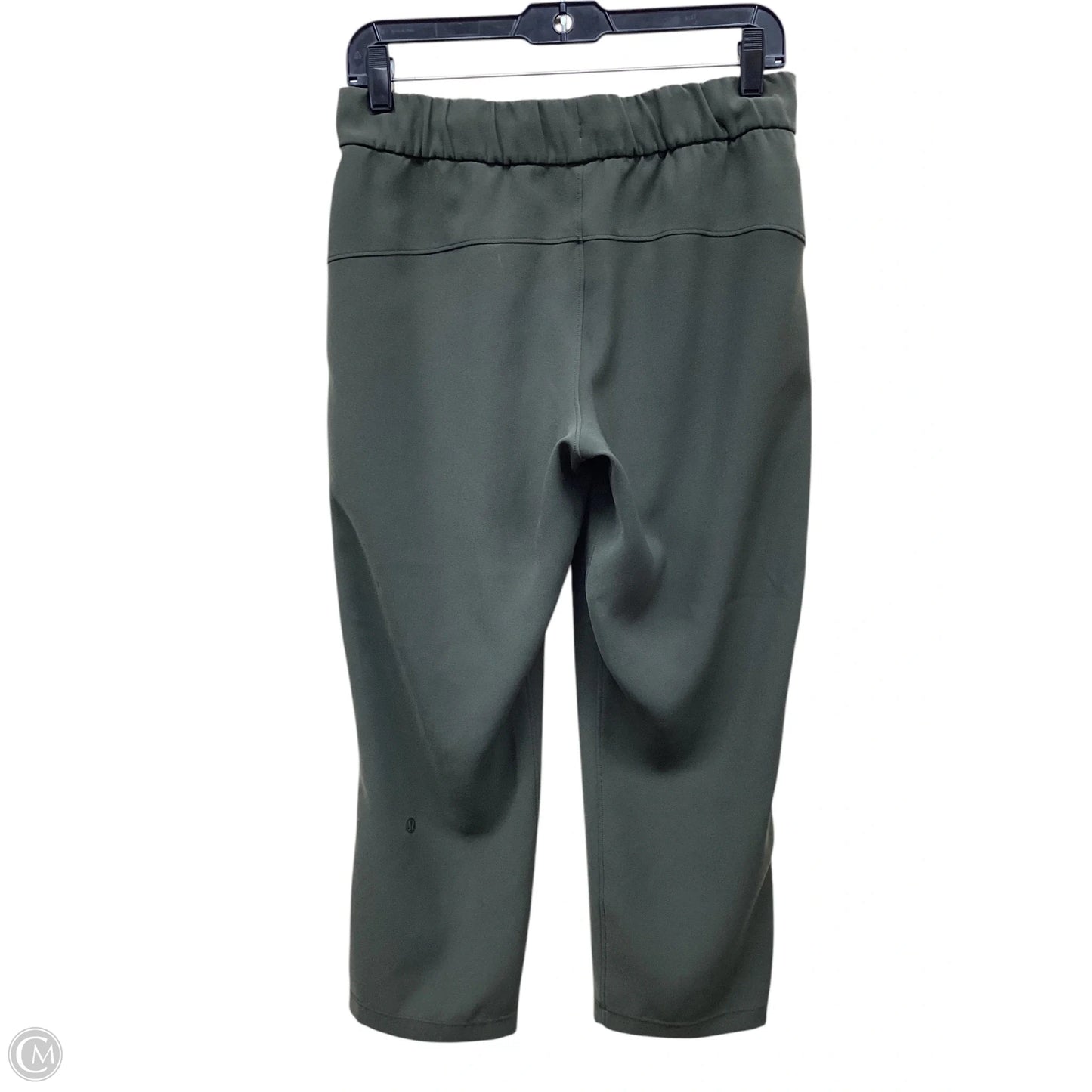Athletic Capris By Lululemon In Green, Size: 6