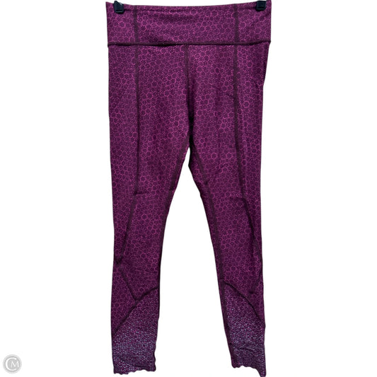Athletic Pants By Lululemon In Purple, Size: 4