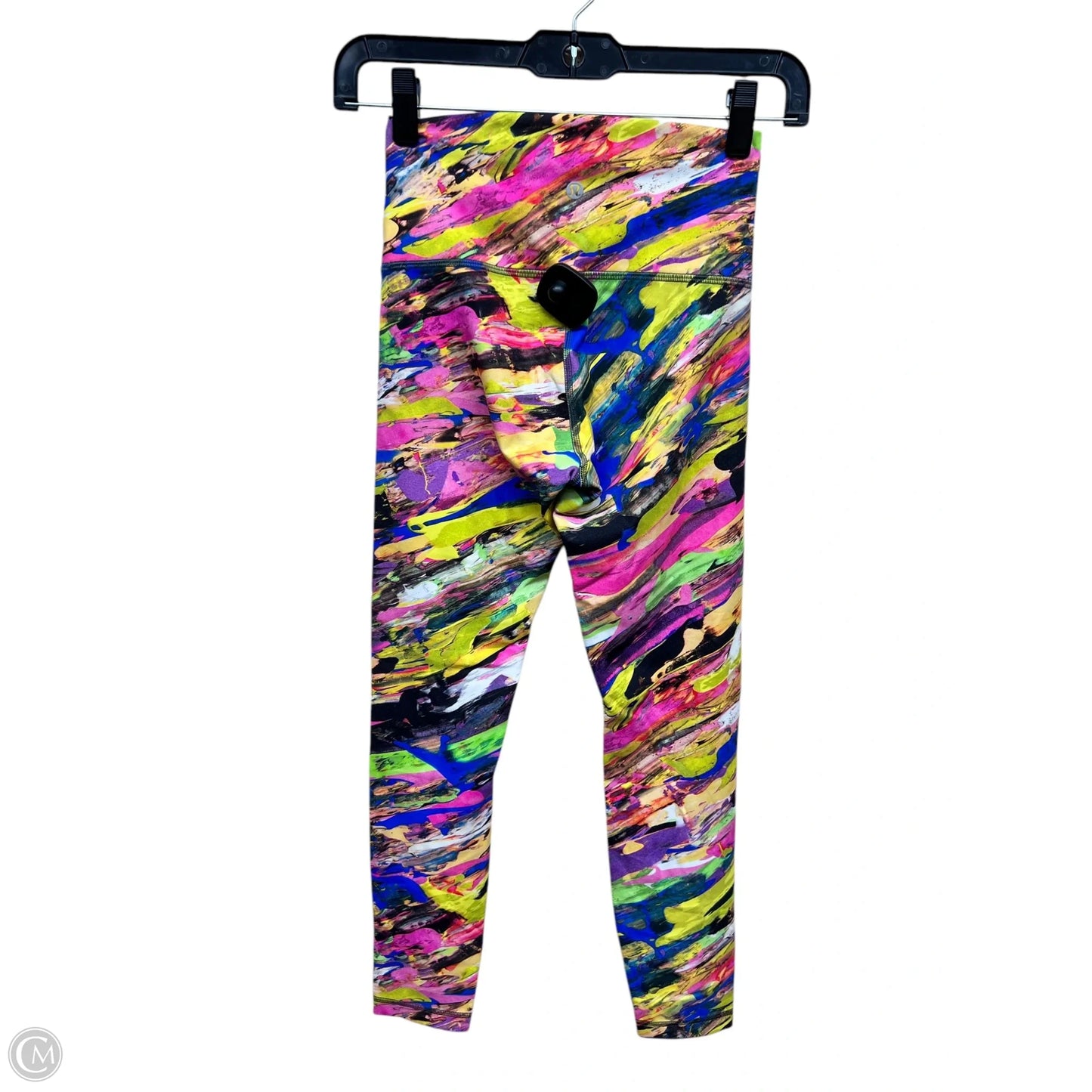 Athletic Leggings By Lululemon In Multi-colored, Size: 4