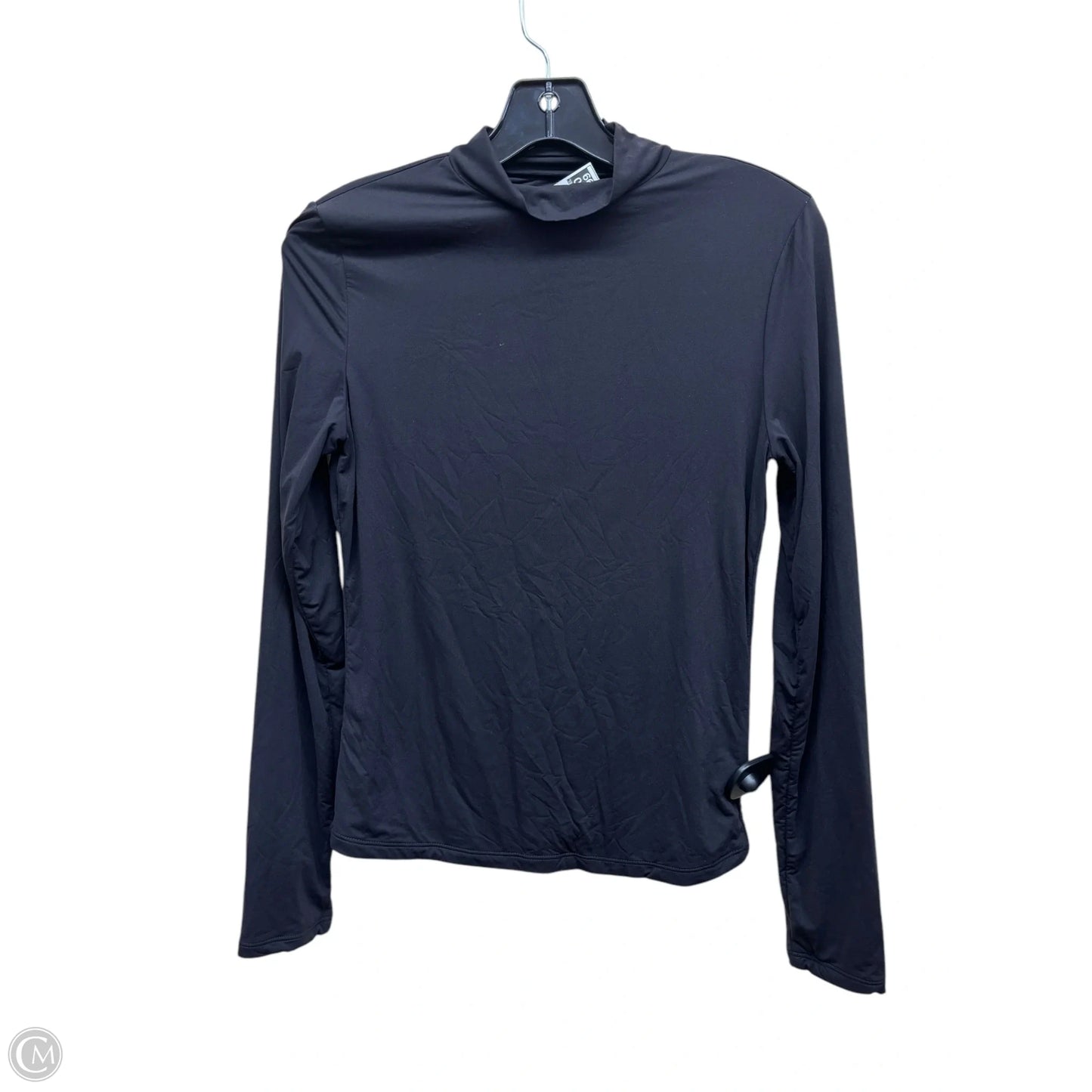 Top Long Sleeve By Clothes Mentor In Black, Size: M