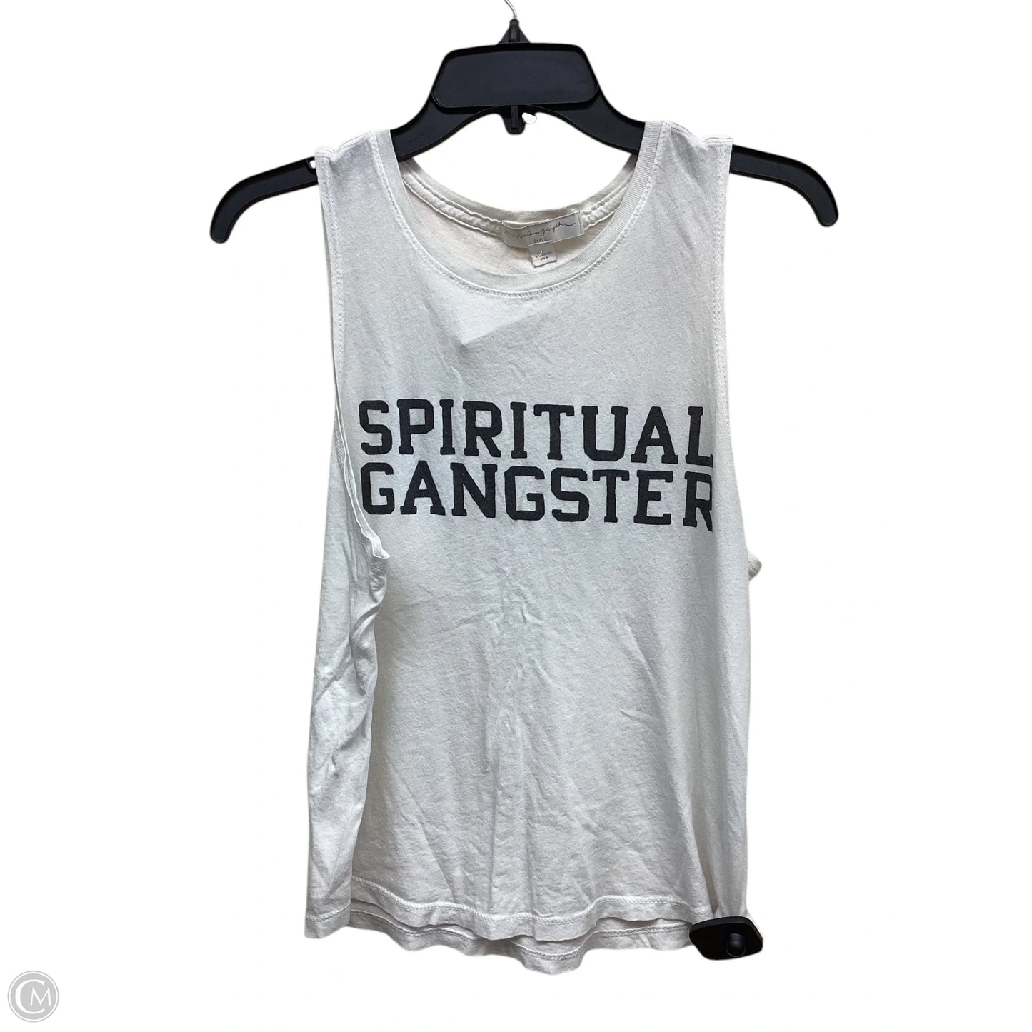 Top Sleeveless By Spiritual Gangster In White, Size: S